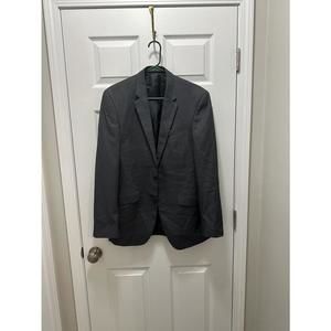 Kenneth Cole NY 2-Button Ventless Coat   SIZE: 37R Gray